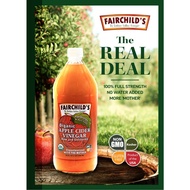 FAIRCHILD'S Organic Apple Cider Vinegar 有机苹果醋 32Oz
