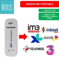 BSY - MODEM WIFI PORTABLE ALL GSM XL AXIS THREE TELKOMSEL INDOSAT