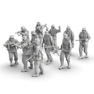【店长推荐】1/72二战德国士兵1/64白模小摆件微缩素体微型兵人树脂3D打印模型1/72 German soldiers in World War II 1/64 WhiteCoin03sg2024