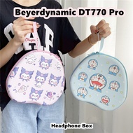 【Future star】For Beyerdynamic DT770 Pro Headphone Case Cartoon Cute Headset Earpads Storage Bag Casi
