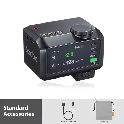 Godox iT30Pro iT30 Pro C/N/S/F/O 2.8" Touchscreen Pocket Flash TTL Auto-Exposure 2.4G Wireless on Ca