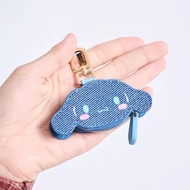 Keeppley | Sanrio Cinnamonroll leather keychain clothing accessories fashionable pendants exquisite 