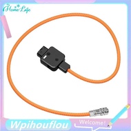 [HoME&life] BMPCC Power Adapter–DT- D-Tap to 2-Pin Cable, 60cm Braided-Wire, 180° Rotatable for  Poc