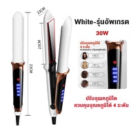 HOHOO เครื่องหนีบผม เครื่องหนีบผมเงา แผ่นเคลือบเซรามิค ปกป้องเส้นผม ร้อนเร็ว เครื่องหนีบผมพกพา ใช้งา