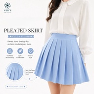 Her's - Haruka Mini Pleated Skirt - High Waisted Pleated Skirt - Women's Mini Skirt - Korean Style P