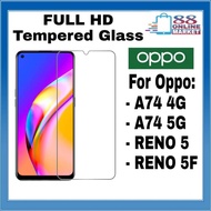 Full HD Tempered Glass for Oppo A74 4G/A74 5G/Reno 5/Reno 5F