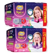 Sensi NIGHT PANTS JUNIOR Boys Girls | Popok Anak Celana 3XL12/4XL10