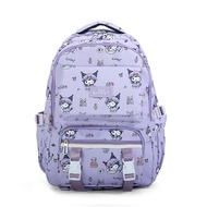 44cm Kuromi Bag Sanrio Beg Aesthetic Korean Style Student School Bag Large Capacity Adjustable Bags