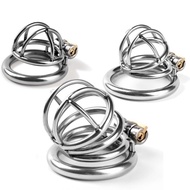 Stainless Steel Chastity Lock Chastity Lock Metal Chastity Pants Belt cb Lock Cage Abstinence Suppli