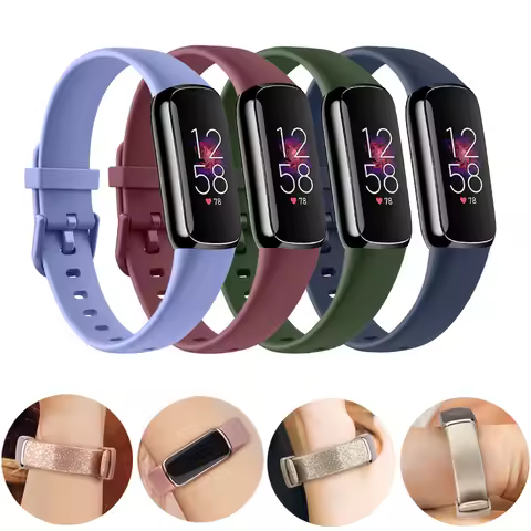 Soft Silicone Band Straps For Fitbit Luxe Wrists Waterproof Replacement WatchBand For Fitbit Luxe Sm