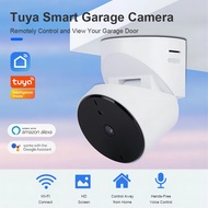 1080P Tuya WiFi Smart Garage Camera Wireless Remote Control Sensor Night Vision Monitor Message Aler