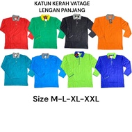 KATUN LONG COTTON COLLAR SHIRT TEACHER SHIRT/ OFFICIAL SHIRT/ COTTON COLLAR UNIFORM SHIRT/ PREMIUM T