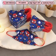 3D Kids Face Mask 10pcs Baby Face Mask Duckbill 3D KF94 Kids Mask Budak Cartoon Child Mask Kid 儿童口罩