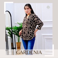 KEMEJA Dstcollectionbali | Women's Fashion Tops Tops Casual Gardenia Work Shirts by Direka LD Jumbo 