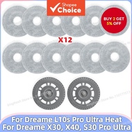 Suitable for Dreame L10s Pro Ultra Heat, Dreane X30 Ultra, Dreame X40 Ultra, S30 Pro Ultra Parts Mop