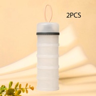 [szxflie3xh] 2x Protein Containers Portable Protein Dispensers for School Exercise Office white