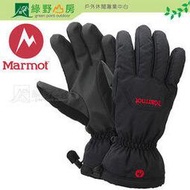 《綠野山房》Marmot 美國 On Piste Glove 防水保暖手套 機車 寒流 賞雪 出國 滑雪 戶外 黑 16340-1444