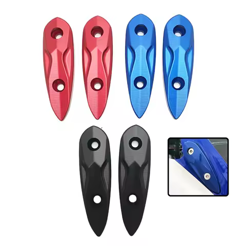 R15 R25 R3 Rearview Mirror Hole Cap Decorative Cover Mirror Eliminators Baffle Base Cover For Yamaha