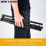 Godox Folding Light Stand Compatible Lighting Small Studio Flash Lighting Speedlite LED Video Light