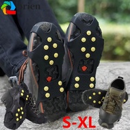 ORIEN Ice Claw, Universal Spike Ice Gripper Spike,  Anti-Slip 10 Teeth Shoes Crampons For Shoes