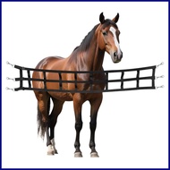 Stall Gates for Horses Stall Door Barrier Farm Equine Strap Barrier for Horse Livestock Equine Stabl