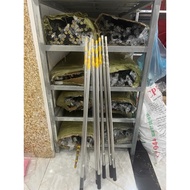 Stainless steel retractable pole for hanging bird cages 3m-4m-5m-6m-7m with pole head - Free pole he