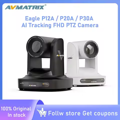 AVMATRIX Eagle P12A / P20A / P30A AI Tracking FHD PTZ Camera Support HDMI & SDI Dual Outputs 12×/20×