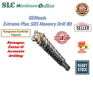 5mm - 12mm GENTOOLS Extreme PLUS SDS Shank Concrete Masonry Drill Bit / Mata Tebuk Konkrit Simen Din