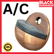 Black Hardware Penahan Pintu Rumah Bilik Door Stopper Heavy Duty Door Stopper Rubber Floor Penyendal