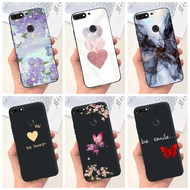 Huawei Nova 2 Lite Beautiful Girl Flower Butterfly Painted Casing Nova 2lite LDN-L21 LDN-LX2 Candy C