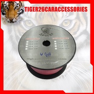 8GA 50 Meter / 8GA 100 Meter / 4GA 30 Meter Power Wire Power Cable Speaker Cable Durable High Perfor