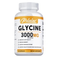 Glycine Capsules - Glycine Supplement Glycine 3000 mg - Amino Acid Supplement to Support Healthy Spl