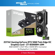ZOTAC GAMING GeForce RTX 5060 Twin Edge OC 8GB GDDR7 Graphics Card - ZT-B50600H-10M
