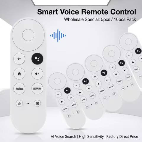 TV Box RemoteControl for Google Chromecast 4k Snow Streaming Media Player (Remote ONLY)G9N9N Replace