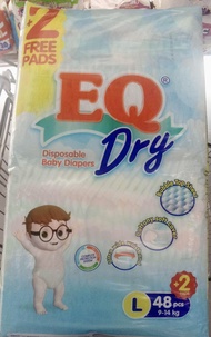 EQ Dry Large (9-14 kg) 48pcs+2pcs