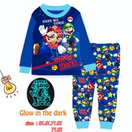 Cuddle Me 3-8 Years Old Kids Pyjamas / Glow in the Dark Children Sleepwear / Kids Pajamas Set