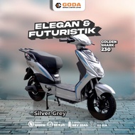 Goda sepeda listrik golden shark 230 dinamo 1000w aki 60v 20ah 60km