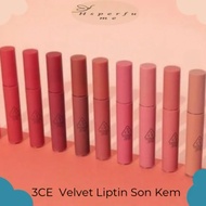 (genuine) 3ce Velvet Lip Tint 3CE Matte Lipstick Smooth Like Velvet