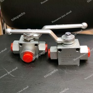 3/8 INCH 3 WAY BALL VALVE HYDRAULIC L-TYPE HIGH PRESSURE OLY