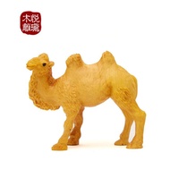 Home Fun Clearing Simulation Ornaments Wooden Carving Creative Gifts Boxwood Crafts Car Animal Deser