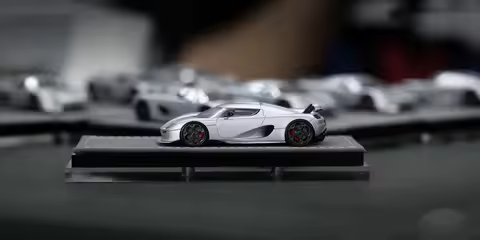 GRYNING 1:64 CC850 GTshow Resin car model Limited collection