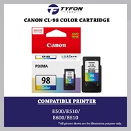 Canon CL-98 Color Cartridge For PIXMA E500/E510/E600/E610