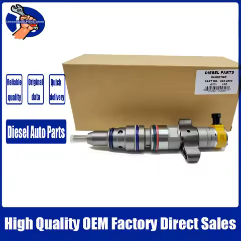 New Diesel fuel injector 328-2573 For CAT excavator 330D 340D 336D Track-Type Tractor D6R D6R III D6