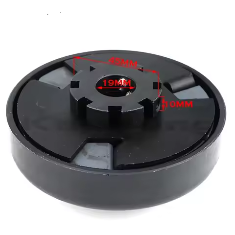 19/20mm 10 /12Tooth 3/4" 420 Chain Key Built Engine Clutch For 168 Engine GO Kart Minibike Fun Centr