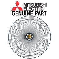 Original Mitsubishi Electric 18" Wall Fan W-18-GU-P Rear Guard