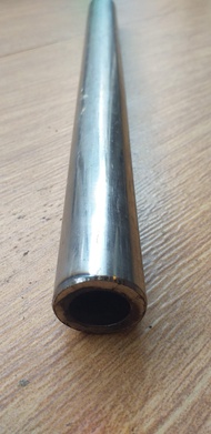 ท่อเหล็กกลม OD22mm. ID16mm. แป๊บสเตย์ รูใน 16มม. วงนอก 22 มม ความยาว 25- 149 เซนติเมตร ท่อไฮดรอลิค