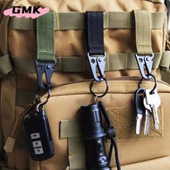 Outdoor Camping Nylon Key Hook Strap Belt Buckle Triangle Tool Accessories G3410
