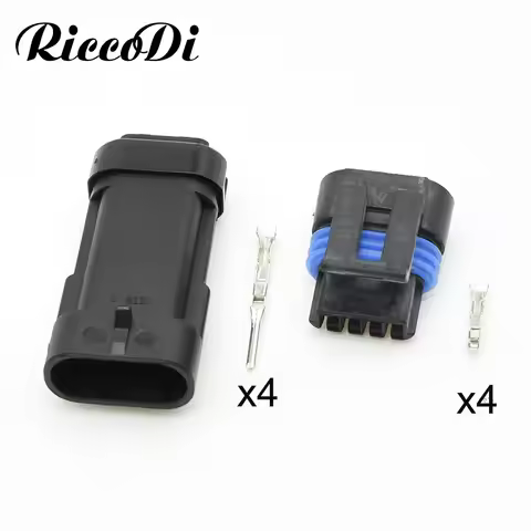 1/5/10/20 Set 4pin Car Air Inlet Pressure Sensor Idling Motor Plug 1.2L D4F Auto Oxygen Sensor O2 Co