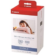 *Local SG Seller* Canon KP-108IN 3 Color Ink Cassette and 108 Sheets 4 x 6 Paper Glossy for SELPHY CP1300, CP1200, CP910