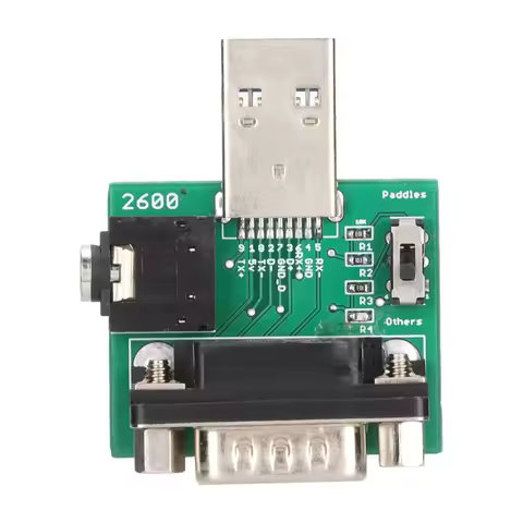 B02B-SNAC Controller Converter, Game IO Board for Atari 2600 to SNAC Delayless USB 3.0 Controller Co